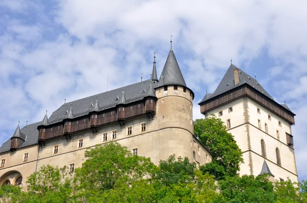 Castello di Karlstejn in Repubblica Ceca — Foto Stock
