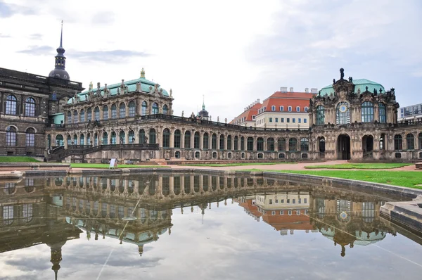 Palác Zwinger, Drážďany v Německu — Stock fotografie