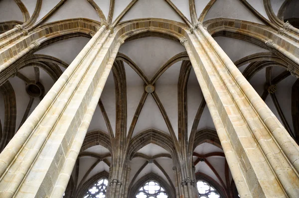 Columns in Meissen cathedral (Germany) — Stock Photo, Image