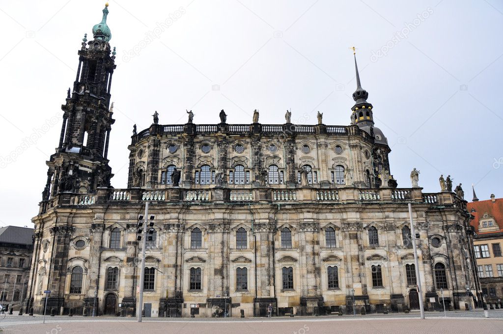 Catholic cathedral in Dresden (Germany)