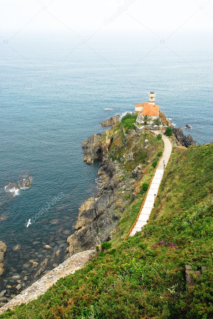 Lighthouse at Cudillero (Spain)