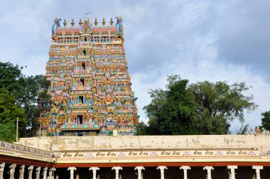 meenakshi tapınağın madurai (Hindistan)