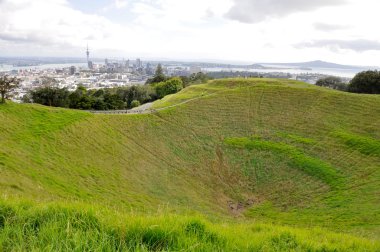 Auckland manzarası mt eden, Yeni Zelanda