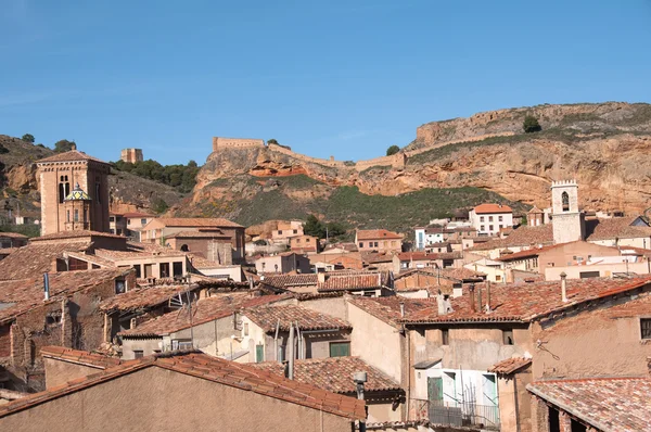 Spanish town in Saragossa (Spain) — Stock Photo, Image