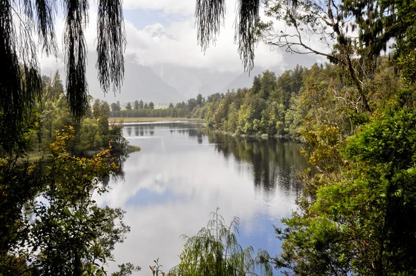 Matheson sjö, Nya Zeeland — Stockfoto