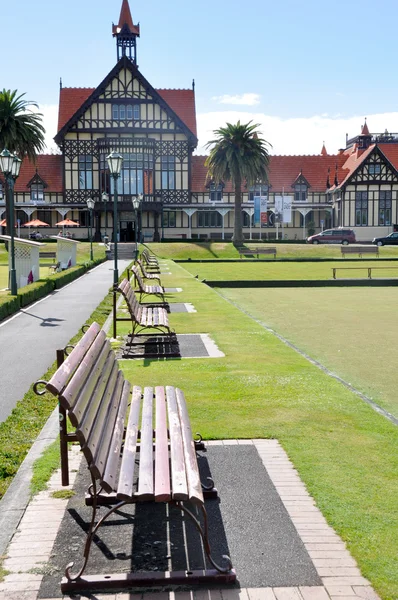 罗托鲁阿 (新西兰政府花园) — 图库照片