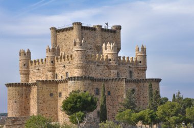 Guadamur castle, Toledo (Spain) clipart