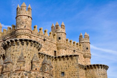 Castillo de Guadamur, Toledo (España) clipart