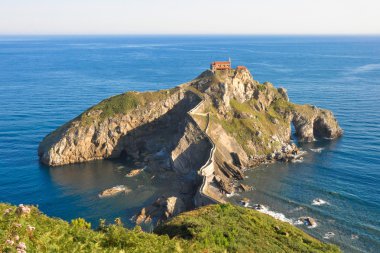 San Juan of Gaztelugatxe, Biscay (Spain) clipart