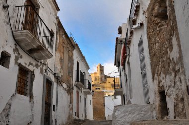 Dalt vila, eivissa (İspanya)