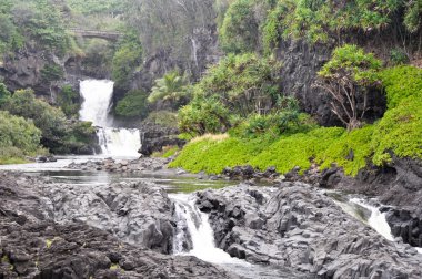 Seven Sacred Pools, Maui clipart