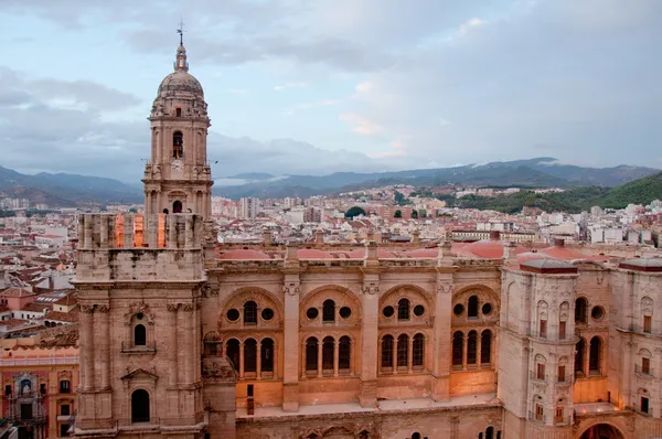 말라가 성당, 스페인 — 스톡 사진