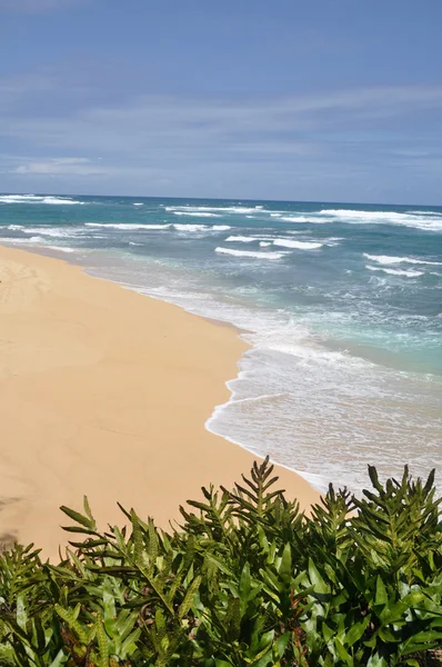 Praia em Kauai (Havaí ) — Fotografia de Stock