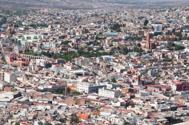 Zacatecas, Mexico renkli şehir