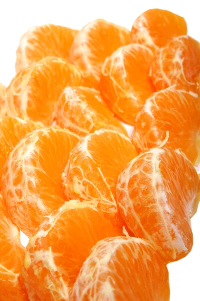 Mandarinenstücke — Stockfoto