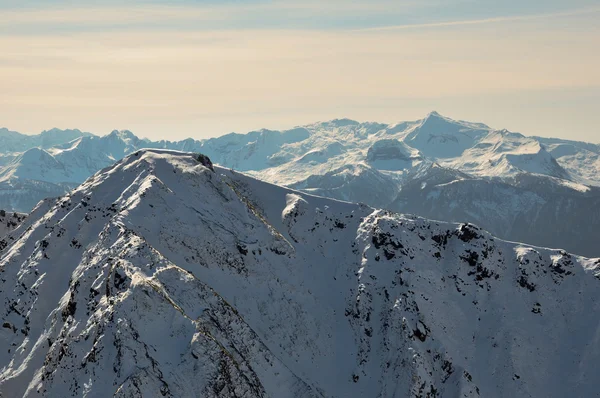 stock image Snowy mountains