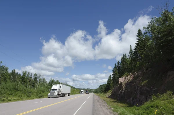 Cargo trucks — Stock Photo, Image