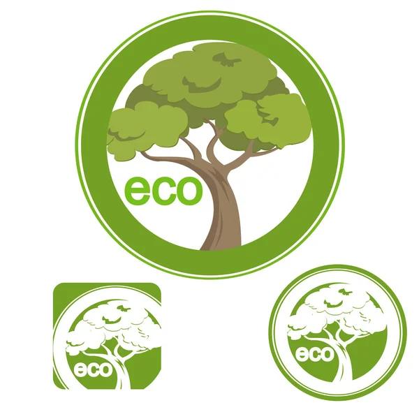 Eco zpívat — Stockový vektor