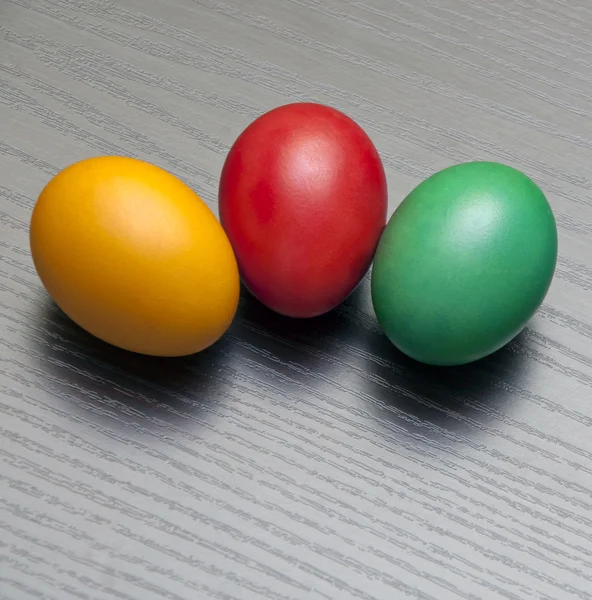Τρία αυγά του Πάσχα — Φωτογραφία Αρχείου