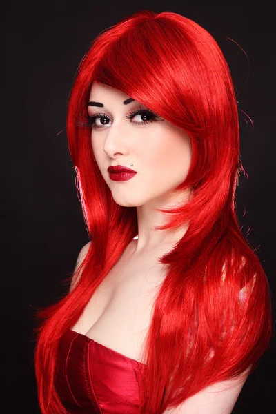 红头发 — 图库照片