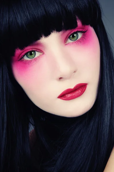 Rosa Make-up — Stockfoto