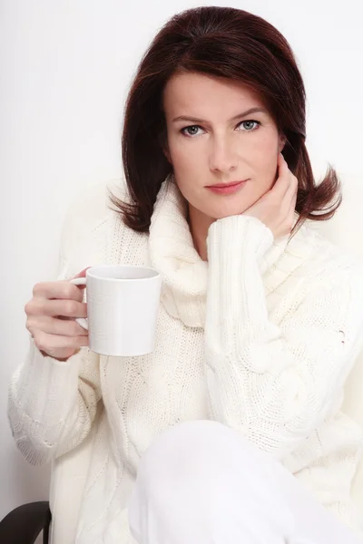 Stock image Thoughtful woman