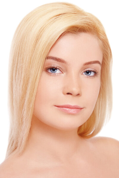 Молодая блондинка
