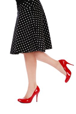 Red shoes clipart