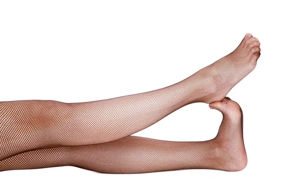 Fishnet stockings — Stock Photo, Image
