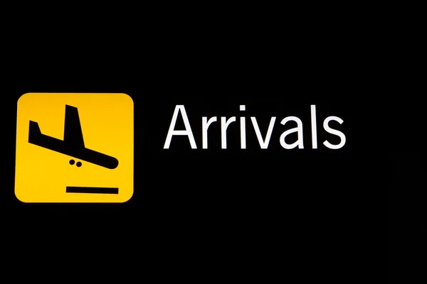 Flight Arrival — Stock Photo, Image