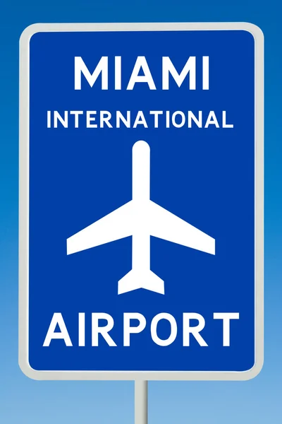 Lotnisko w Miami — Zdjęcie stockowe