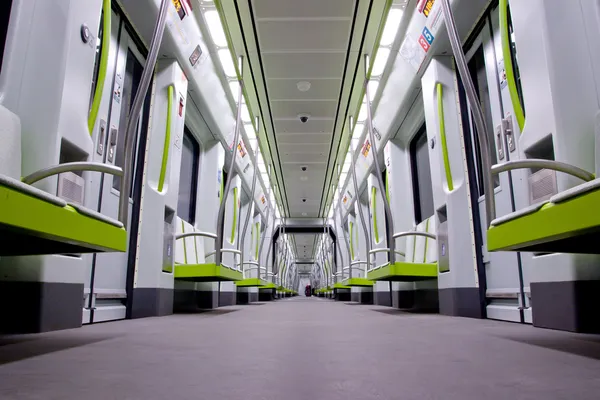Вагоні метро — стокове фото