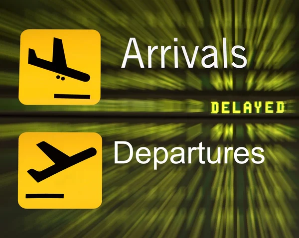 Arrivals Departures — Stock Photo, Image