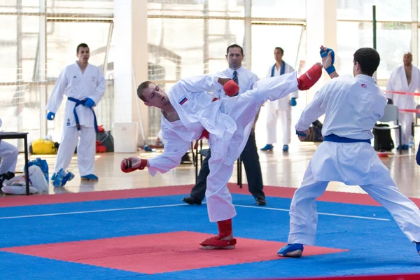 Soutěž karate — Stock fotografie