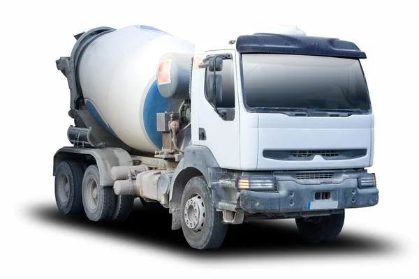 Misturador de cimento caminhão — Fotografia de Stock