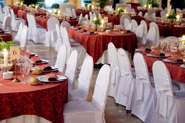 stock image Wedding reception