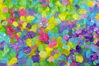 Multicolored Crystal Rock Background clipart