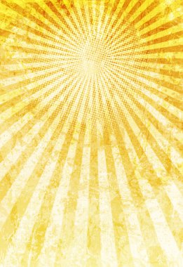 Gold Light Rays Background clipart