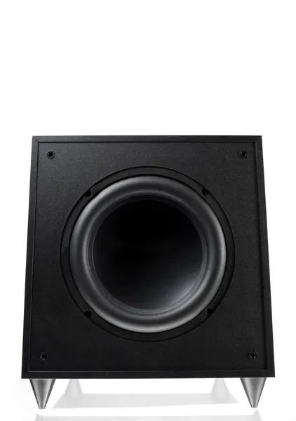 Single Speaker over white background — Stock Photo, Image