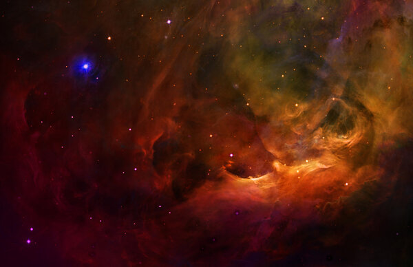 Сюрреальное звездное небо Ориона
