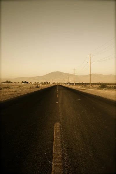 高速道路の道を開く ロイヤリティフリーのストック画像