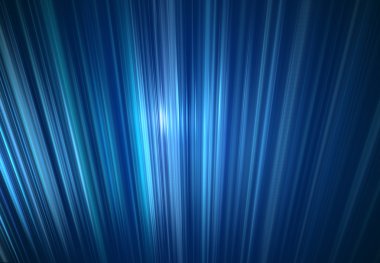 Abstract Blue Light Ray Background clipart