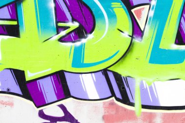 Colorful grafitti arrows clipart