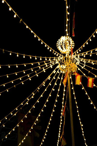 Lights festivities of Spain — Stock Photo, Image