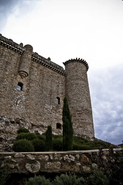 Castillo de Torijas en España, torre de defensa —  Fotos de Stock