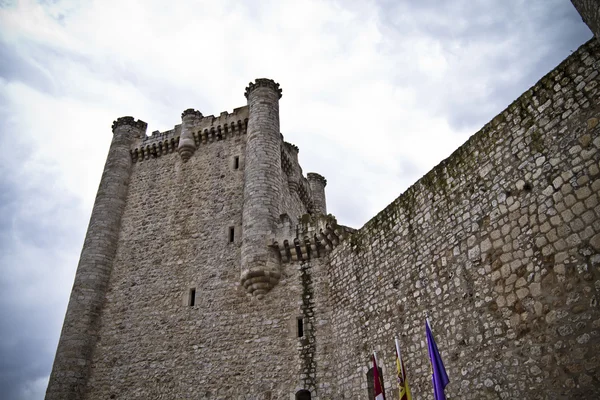 Zamek torijas w Hiszpanii, wieża obrony — Zdjęcie stockowe