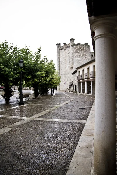 Cidade medieval, arquitetura antiga em Torija Espanha — Fotografia de Stock