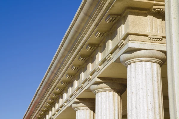 Detail of classical columns — Stock Photo, Image