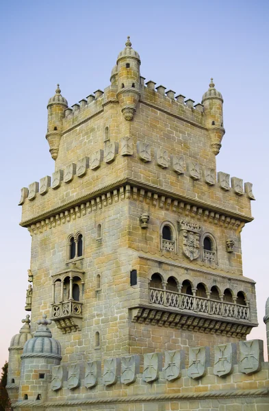 Крепость Белен в устье реки Тагус. Португалия, Лисбон — стоковое фото