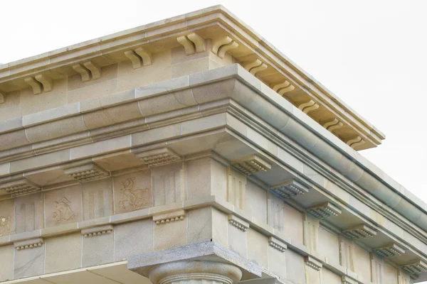 Neoklasycznej sufit i kolumny — Zdjęcie stockowe